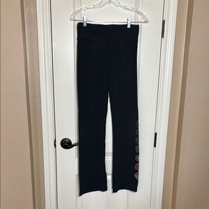 Black Yoga Bottoms with jewels